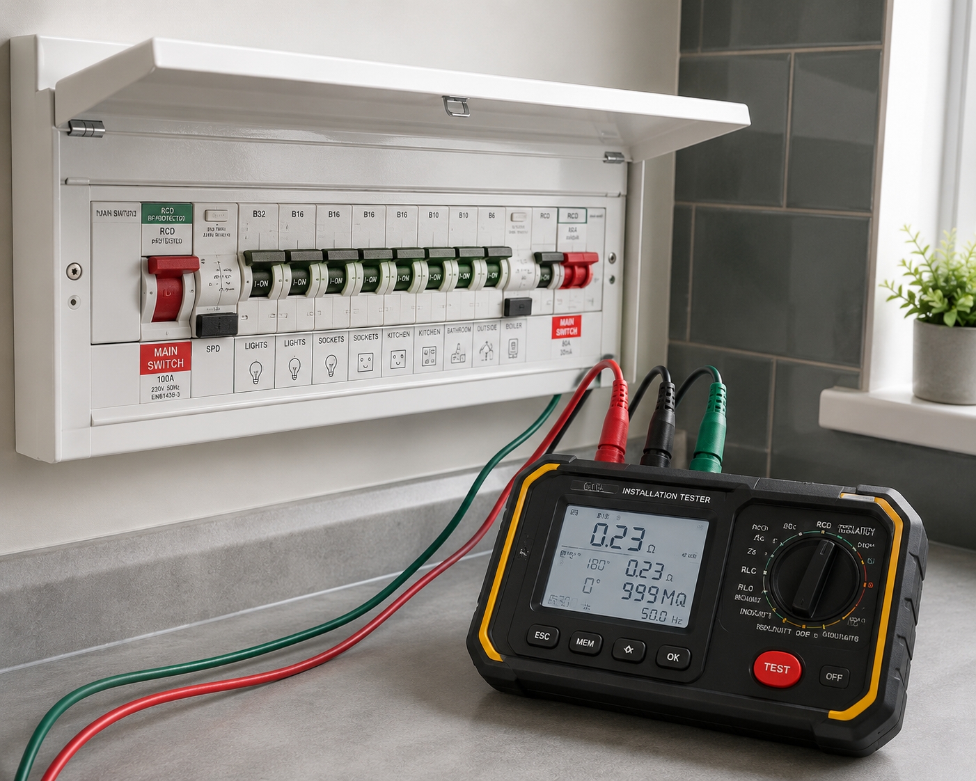 Electrical inspection and testing equipment